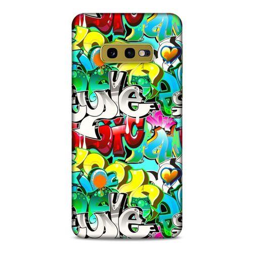 Graffitix (13) Desenli Silikon Kapak Samsung Galaxy S10e Kılıf