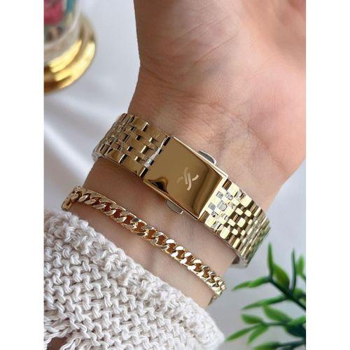 Daniel Klein Çelik Kordon 30 Metre Suya Dayanıklı Özel Tasarım Kadın Kol Saat+Bileklik VS.BLKT.0724