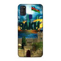 Samsung Galaxy M21 Uyumlu Kılıf Azarbaijan (50) Shockproof Kılıf Bakü Simgeler