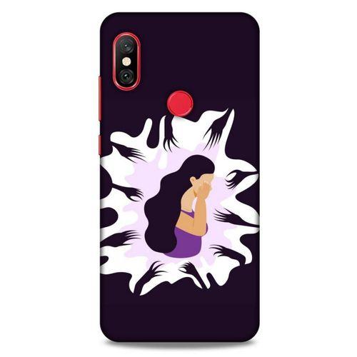 Xiaomi Mi A2 Lite Kılıf Depresyon (31) TPU Kılıf Karışık Renkli