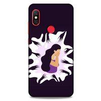 Xiaomi Mi A2 Lite Kılıf Depresyon (31) TPU Kılıf Karışık Renkli