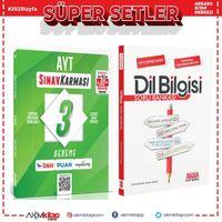Sınav Yayınları AYT Sınav Karması 3 Deneme ve AKM Dil Bilgisi Soru Bankası Seti 2 Kitap