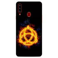Lopard Samsung Galaxy A20s Uyumlu Kılıf FireX (17) Tasarım Kılıf Acid