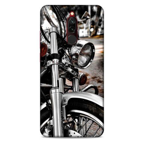 Xiaomi Redmi 8 Uyumlu Kılıf Motorsiklet (49) Ultra Silikon Kılıf Harley