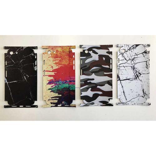 Apple iPhone SE 2022 Zore 5D Desenli Sticker Kaplama