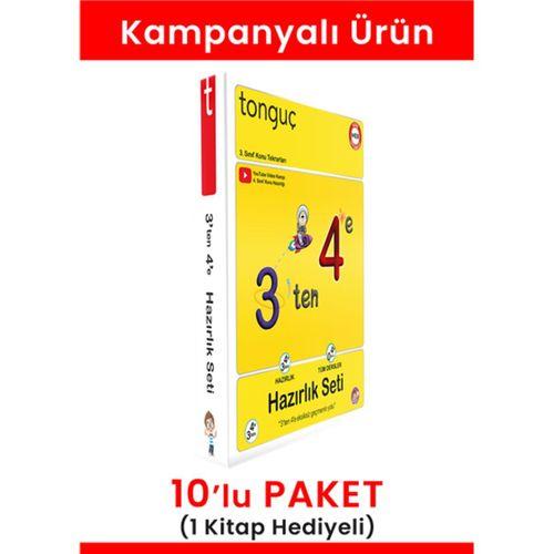 3'ten 4'e Hazırlık Seti 10' lu Paket (1 Set Hediyeli)