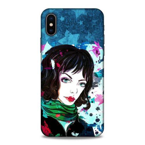 Lopard Apple Iphone X Uyumlu Kılıf Sürreal Yüzler ♀ (23) Ultra Koruma Kılıfı Baskılı