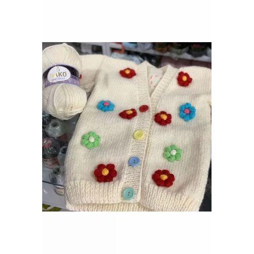 1 Adet Sport Wool Atkı Bere Ceket Yelek Örgü İpi Yünü No: 185 Fırtına - mudanis