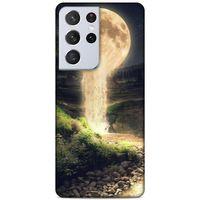 Lopard Samsung Galaxy S21 Ultra Uyumlu Kılıf Manipülasyon ☻ (11) Tam Koruma Baskılı