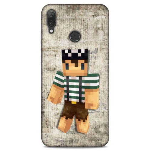 Lopard Huawei Y9 2019 Uyumlu Kılıf PiXel (48) Bumper Kılıf Bob MC
