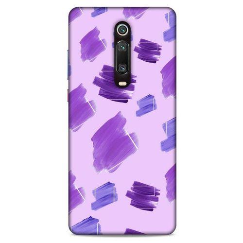 Xiaomi Mi 9T Pro Uyumlu Kılıf Mor Delisi (25) Antişok Kapak Suluboya