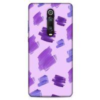 Xiaomi Mi 9T Pro Uyumlu Kılıf Mor Delisi (25) Antişok Kapak Suluboya