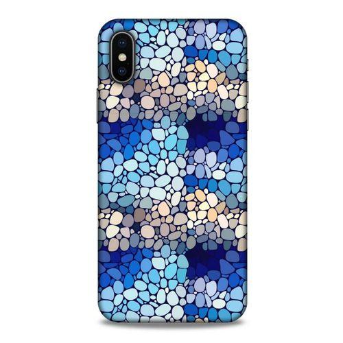 Apple iPhone XS Kılıf Baskılı Özel Seri Taşlı (17) Tasarım Kılıf