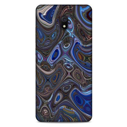 Xiaomi Redmi 8A Uyumlu Kılıf Mavi Delisi (4) Koruma Kılıfı Yağlıboya