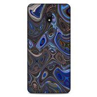 Xiaomi Redmi 8A Uyumlu Kılıf Mavi Delisi (4) Koruma Kılıfı Yağlıboya