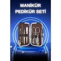 Manikür Pedikür Seti 7 Parça Tırnak Mantarı Tırnak Batığı Temizleme Taşınabilir