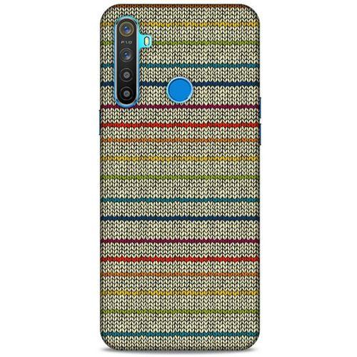 Kazak (11) Desenli Silikon Kapak Oppo Realme 5i Kılıf