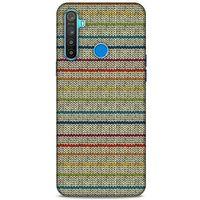 Kazak (11) Desenli Silikon Kapak Oppo Realme 5i Kılıf