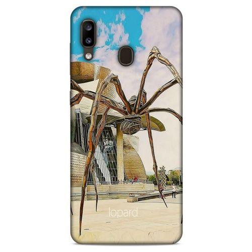 Samsung Galaxy A20 Kılıf Dünya Mimarisi (29) Arka Koruma Kılıfı Guggenheim İspanya