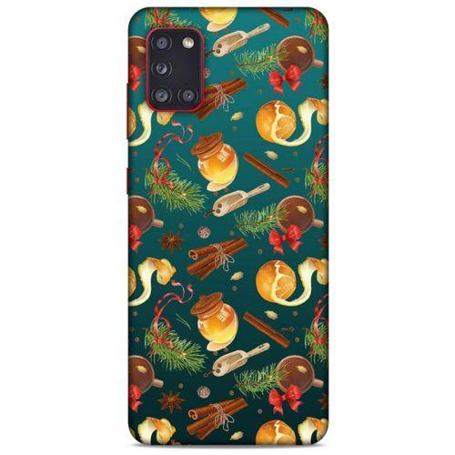 Frutix Portakal 01 Samsung Galaxy A31 Kılıf Desenli Silikon