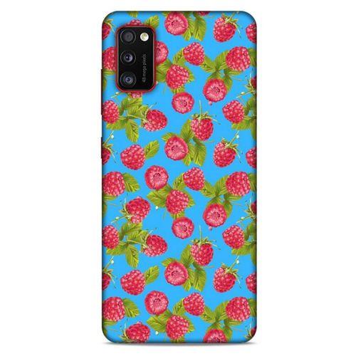 Frutix Ahududu 01 Samsung Galaxy A41 Kılıf Desenli Silikon