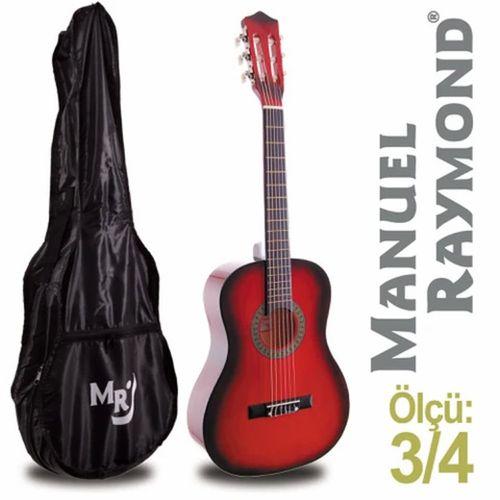 Klasik Gitar Junior Manuel Raymond MRC87RB  KILIF HEDİYE