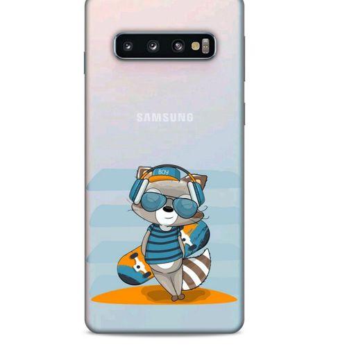 Zoologix (66) Samsung Galaxy S20 Şeffaf Kılıf Silikon Desenli