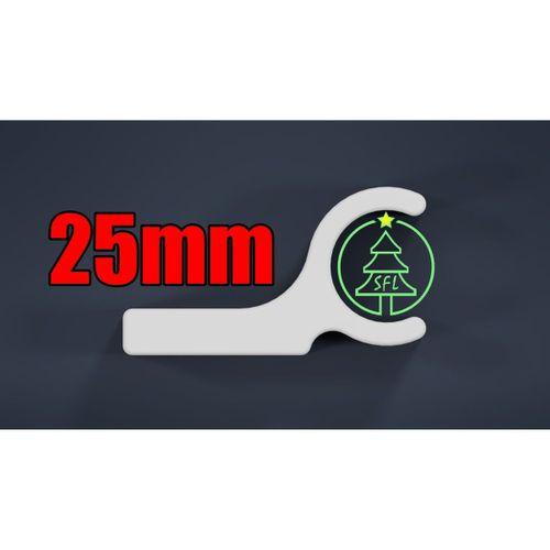 25mm PVC Boru Yan Duvar Aydınlatma Montajı - 5130710