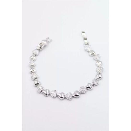 Kalp Xuping Bileklik - Gümüş