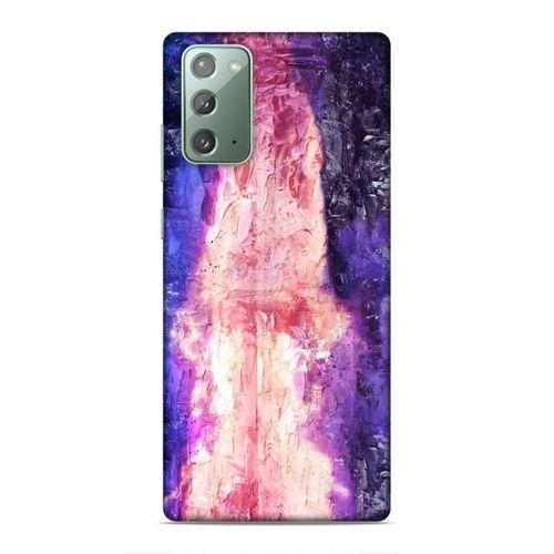 Samsung Galaxy Note 20 Kılıf Mavi Mor Pembe Tas Arka Kapak Silikon Koruma Full Koruyucu