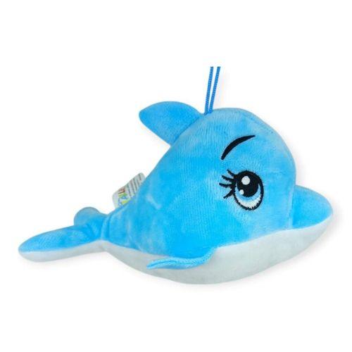 Peluş Sevimli Hayvanlar 20 cm - Mavi Yunus