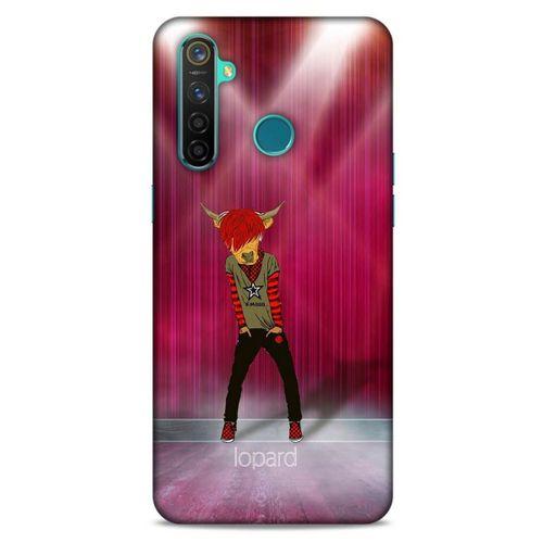 Oppo Realme 5 Pro Kılıf FunnyMaX (27) Tasarımlı Kılıf Fuşya