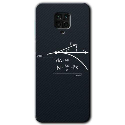 MRCİLETİSİM Xiaomi Redmi Note 9s Kılıf Kapak - Work Formül +Hayalet Ekran Yandan Gözükmez