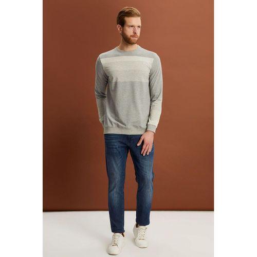 ALEXANDERGARDI REGULAR FİT BİSİKLET YAKA SWEATSHİRT (E22-72401)