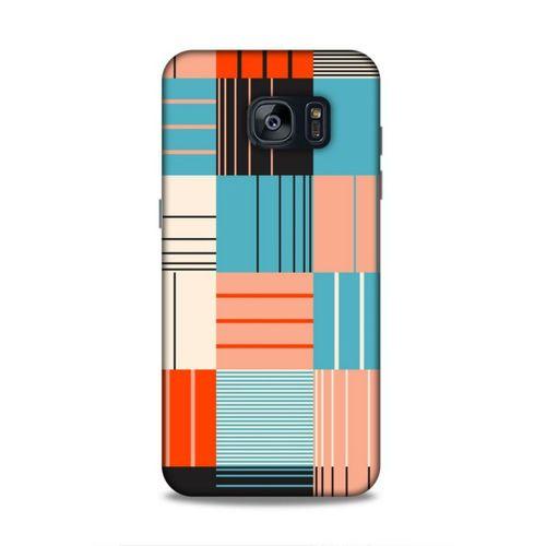 Samsung Galaxy S7 Edge Uyumlu Kılıf Insomnia (6) Silikon Kılıf Turkuaz