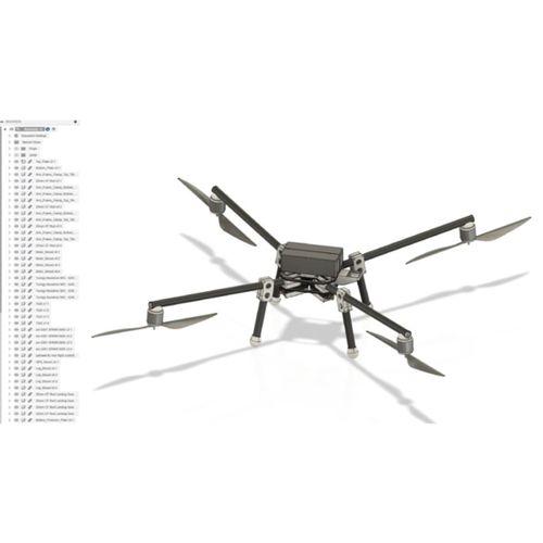 Tom Stanton Ağır Yük Drone STEP Dosyaları (Bu ürün Sadece Plastik parçadır - Almadan Önce Soru Sorabilirsiniz)
