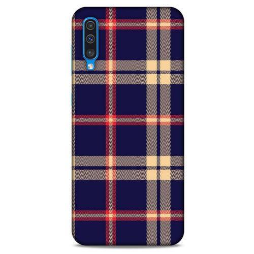 Gömlek (45) Desenli Silikon Kapak Telefon Kabı Samsung Galaxy A50 Kılıf