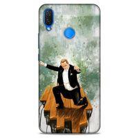 Huawei Psmart 2019 Kılıf Atatürk (42) Rugged Armor Kılıf Yeşil Tasarım