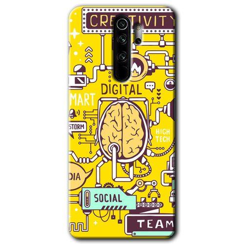 MRCİLETİSİM Xiaomi Redmi Note 8 Pro Kılıf Kapak - Smart 2 +Hayalet Ekran Yandan Gözükmez