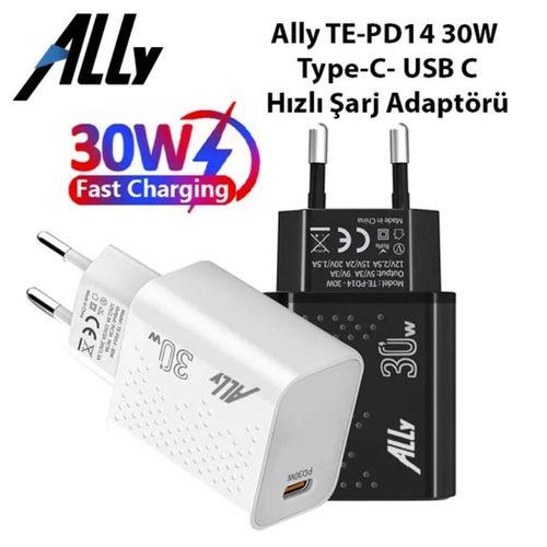 Ally TE-PD14 30W Type-C- USB C Hızlı Şarj Adaptörü
