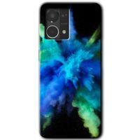 Oppo Reno 7 4G Kılıf HD Desen Baskılı Arka Kapak - Karışım 1 + Kırılmaz Cam