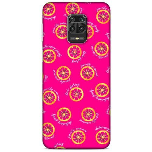Xiaomi Redmi Note 9 Pro Uyumlu Kılıf Pembe Delisi (22) Tam Koruma Kılıfı Ejder Meyvsi