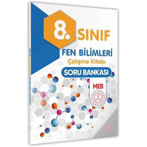 2025 8 Sınıf LGS Fen Bilimleri MEB Çalışma Kitabı Soru Bankası (Renkli Baskı A4 Boyutlu)
