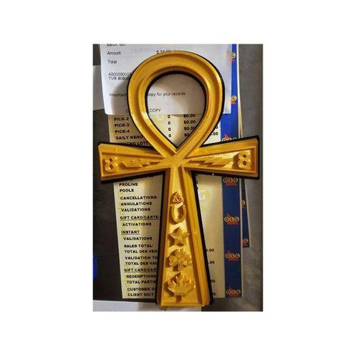 ANKH 3D Baskı (Bu ürün Sadece Plastik parçadır - Almadan Önce Soru Sorabilirsiniz)