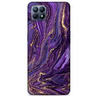 Huawei P40 Lite Uyumlu Kılıf Mor Delisi (3) Kapak Kumlu