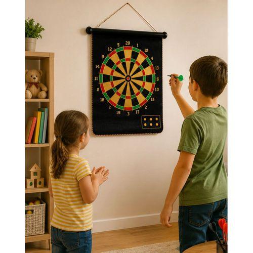 Güvenli Manyetik Dart Seti 6 Dart Oklu Eğlenceli Hedef Oyunu