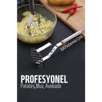 Zhlhome Patates Ezici 304 Paslanmaz Çelik Havuç Muz Avokado Ezici