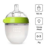 Comotomo Comotomo Antikolik Silikon Biberon 150 ml 0-3 Ay Yeşil