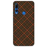Gömlek (16) Desenli Silikon Kapak Telefon Kabı Huawei Y9 Prime 2019 Kılıf