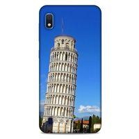Samsung Galaxy A10 Kılıf Dünya Mimarisi (21) Koruyucu Kapak Pisa Kulesi İtalya